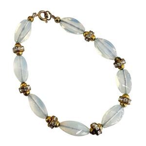 opalite beaded bracelet